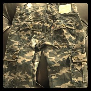 Young Mens Levi Cargo